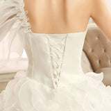 Plataz Color Yarn Wedding Dress Stage Solo Color Studio Costume Long Performance Costumes Ponpong Skirt Women's Summer