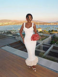 Plataz 2024 Hand-Woven Jasmine Rope Shoulder Strap Bag Tuxedo Dress LX0104