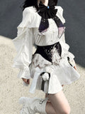 Plataz Teased Original Ring Door Lolita Girl Lolita Waist Cover Dress Dress Short Skirt Sweet Suit 7173