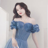 Plataz Evening Dress 2025 Summer Simplicity Banquet Temperament Performance Host Art Examination Dress