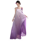 Plataz Holiday Purple Sling Dress Women's Summer 2025 New Loose Thin Gentle Temperament Fairy Dress