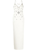 Plataz Shuxin's Design Of The Same Water-Drilled Sling Dress Female Senior Sense V-Neck Body Banquet Bag-Gown Dress Dress