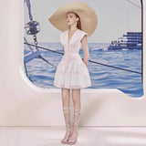 Plataz 2025 V. Sleeveless Small Holiday Dress