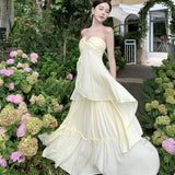 Plataz Sanya Seaside Holiday Set Super Fairy Corset + Large Skirt Skirt Beach Dress