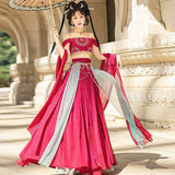 Plataz Changsheng Le Dunhuang Flying Sky Hanfu Female Exotic Style Han Elements Tianzhu Princess Set 8646
