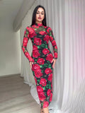 Plataz Floral Dress In The New Autumn Flower Print In 2025