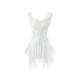 Plataz Design Rotten Summer Wind Swimsuit Full Day Cute Lolita Sweet Dress 6787