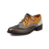 Plataz Large-Size Shoes With Flat Bottoms Single Shoes Women's British Wind Shoes Women's Shoes High Quality Shoes