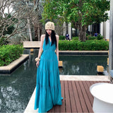 Plataz Temperament Tied With Hanging Neck Dress Female Summer New Hot Girl Bare Back Sexy Slimming A Word Dress