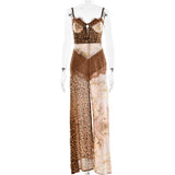 Plataz Summer Sexy Lady Sling Dress Boaster Tender Chiffon Dress HZ0628