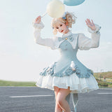 Plataz Design Magical Girl Op Lolita Dress Everyday Cute Lorita Sweet Dress 6621