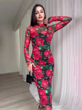 Plataz Floral Dress In The New Autumn Flower Print In 2025