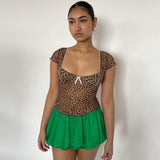 Plataz Women's Summer 2024 New Solid Low- Waist Vlawed Casual Short Dress DJPT