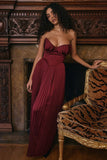 Plataz Women's New Sexy Breast-Wearing Shoulder-Folded Dress HZ0628