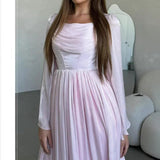 Plataz Spring Women's Dress Style Folded Temperament High-Waisted Skirt Woman HZ0628