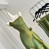 Plataz Dream Dinner Mermaidskirt High Sense New Summer 2025 Dress Suspension Dress HZ0628