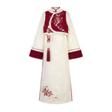 Plataz Design Spring Dawn Chinese Wind Improvement Han Element Vest Cheongsam Women's Suit 8896