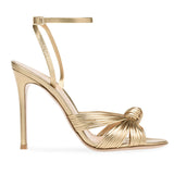 Plataz Large Size Shallow Gold PU Fine High Heel Sandals Fashion Banquet Party Shoes Direct Sales High Quality Shoes