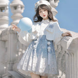 Plataz Snowy Dragon Language Chinese Style Improve The Chinese Element Of Women's Coat Dress Set 8858
