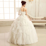 Plataz Color Yarn Wedding Dress Stage Solo Color Studio Costume Long Performance Costumes Ponpong Skirt Women's Summer
