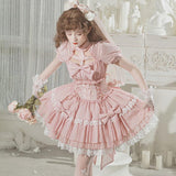 Plataz Design Butterfly Cross Dream Op Lolita Dress Everyday Cute Lolita Sweet Dress 6577