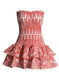 Plataz Mini Skirt 2025 Summer New Sleeveless Body Repair Lotus Side Hem Body Dress Dress Woman