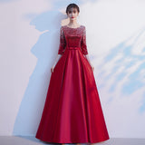 Plataz Choir Hostess Dress Dress New Recitation Stage Costume Competition Choir Performance Dress Dress