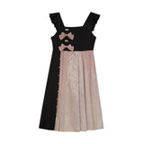 Plataz Design Dusk Chinese Style Improvement Han Elements Hanfu Women's New Chinese Top Dress Dress Set 8459