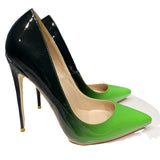 Plataz Color Spell Sexy 12Cm High Heels Ultra-Fine Heel Shoes Women's Shoes Gradually Change Color Net Red Large Size Single Shoes High Quality Shoes