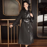 Plataz Design Of The Northern Spicy Man Element Of The Female Hundred And Autumn Coat Long Coat 8500