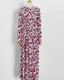 Plataz Casual Simple Style Dress 2025 Summer Fashion Long Sleeves With Loose Large-Size Dress Woman