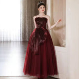 Plataz Bra Toast Dress 2025 Spring New Evening Dress Bridal Temperament Long Toast Dress Engagement Dress