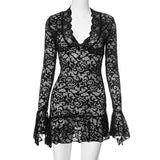 Plataz Women's New Sexy Lace Spice Girl Party Dress For Autumn/Winter 2025 DJPT