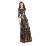 Plataz Sky Evening Dress 2025 New Spring Long-Term Skinny Noble Banquet Annual Conference Host Performance Dress Dress Woman