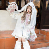 Plataz Teased Original Black Claw Little Beast Lolita Woman Lolita Coat Foot Cover Everyday Cute Sweet Suit 6963