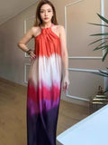 Plataz Fashion Sleeveless Sleeveless Open-Fork Dress In Summer