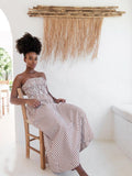 Plataz Summer New Breastless Backless Temperament To Take The Craft Elegant Ladies Dress