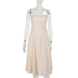 Plataz Autumn 2025 New Small Scented Temperament Casual-Buttered Bosom-Smeared Temperament Dress Woman DJPT