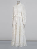 Plataz Temperament Bohemian Embroidery Design 2025 New Tonic Design Single-Drip Buckle Dress Woman