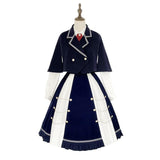 Plataz Design New Carrier Pigeon College Lolita College Wind Lolita Margarlet Four-Piece Set 6328