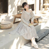 Plataz Design Chinese Style Improvement Chinese Elements Of Women's Coat Sling Skirt Suit 8952