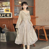 Plataz Design Chinese Style Improvement Chinese Elements Of Women's Coat Sling Skirt Suit 8952