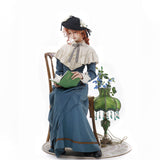 Plataz Jam Original Silent Silent Lolita Girl Longslee Dress Everyday Cute Lolita Sweet Dress 7164