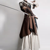 Plataz Jam Original Design Long Voyage Guide Lolita Women Lolita Blouse Coat Pants Daily Suit 7263