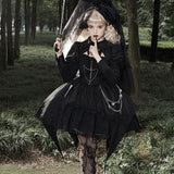 Plataz Design Dark Night Law Lolita Dress Everyday Cute Lolita Sweet Dress 6656