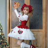 Plataz Design Winter Orgy Lolita Lolita Sweet Long Sleeve Lolita Dress 6955