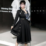 Plataz Design Does Not Sleep City Chinese Wind And Man Element Dress Daily Spring And Summer 6496