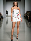 Plataz Famous Style Thoracic Dress Women's Dress 2025 Spring New Sexy Body-In-Print Fold Design Dress