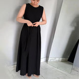 Plataz Autumn And Summer General Women's High-End Waistless Sleeve Long Skirt Long-Sleeved Button-Set Two Sets