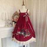 Plataz Design 20 New Mountain River Roll Lolita Dress Print Cute Set 6280